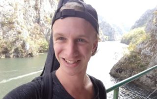 Mick van Zadelhoff in Macedonië