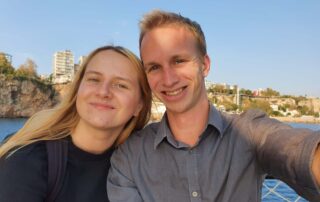 Mick van Zadelhoff en Mariia Zavtur