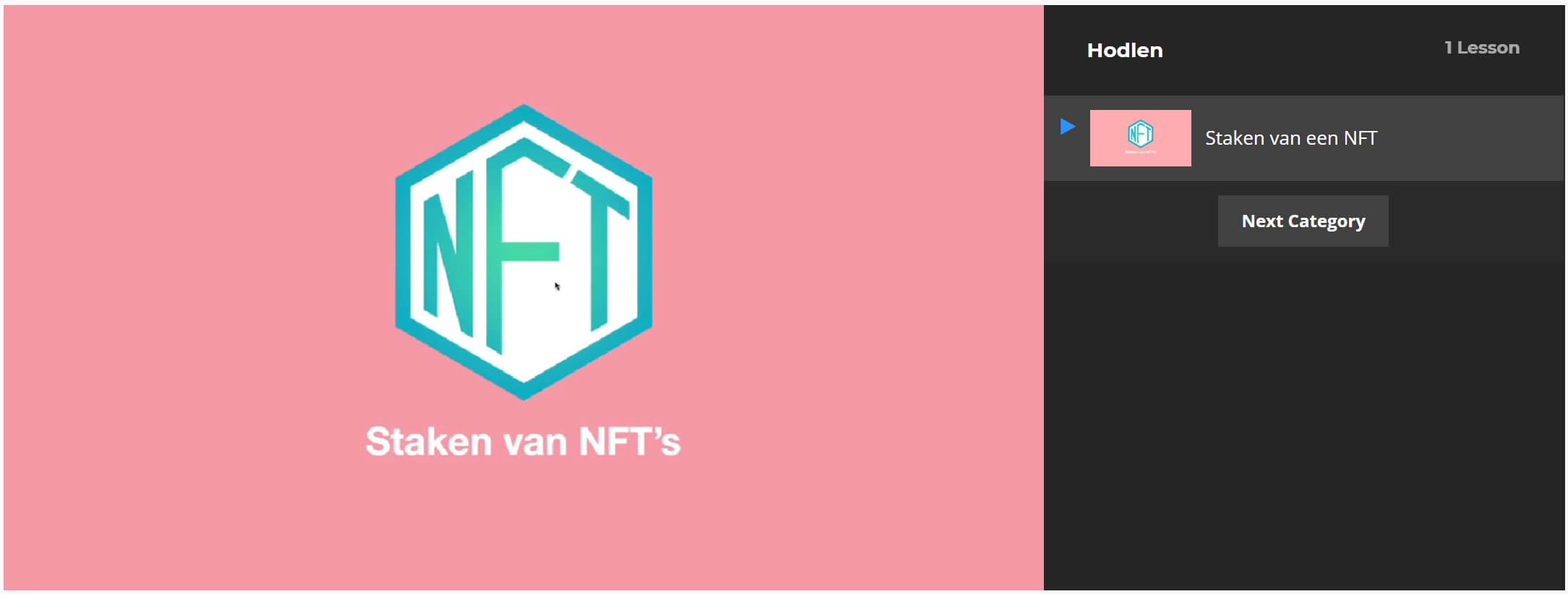 NFT Secrets module Hodlen