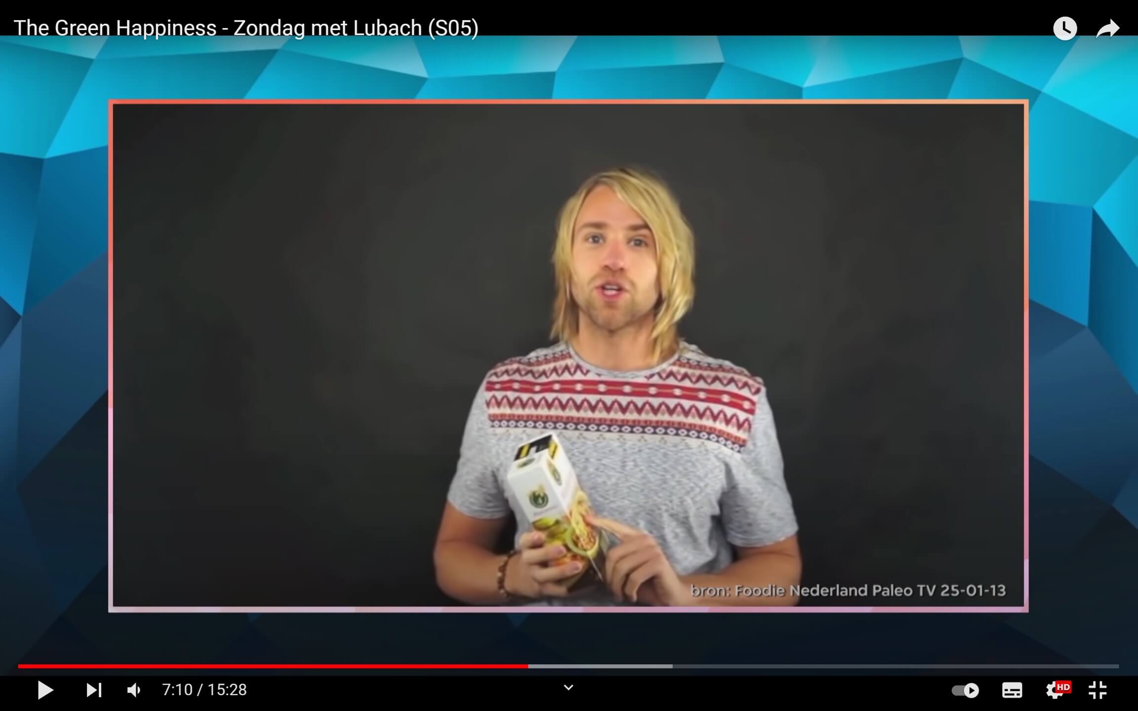 Mitchel van Duuren in Zondag met Lubach