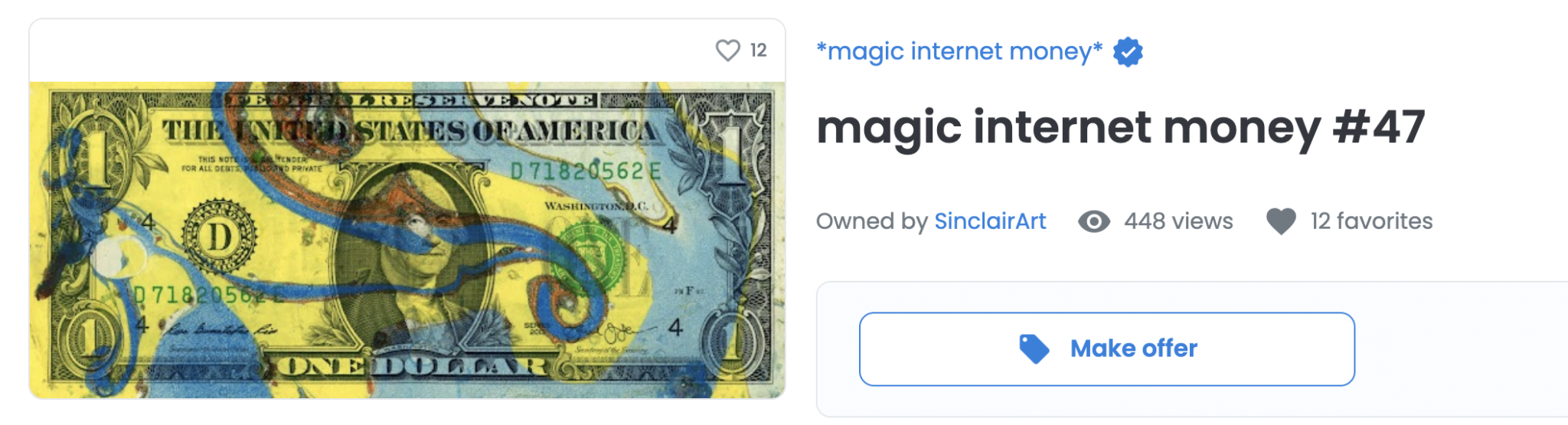 Magic Internet Money NFT OpenSea Magic Internet Money NFT OpenSea