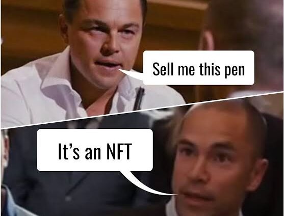 Seel me this pen NFT wolf of wallstreet Seel me this pen NFT wolf of wallstreet