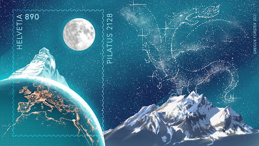 Swiss crypto stamp NFT