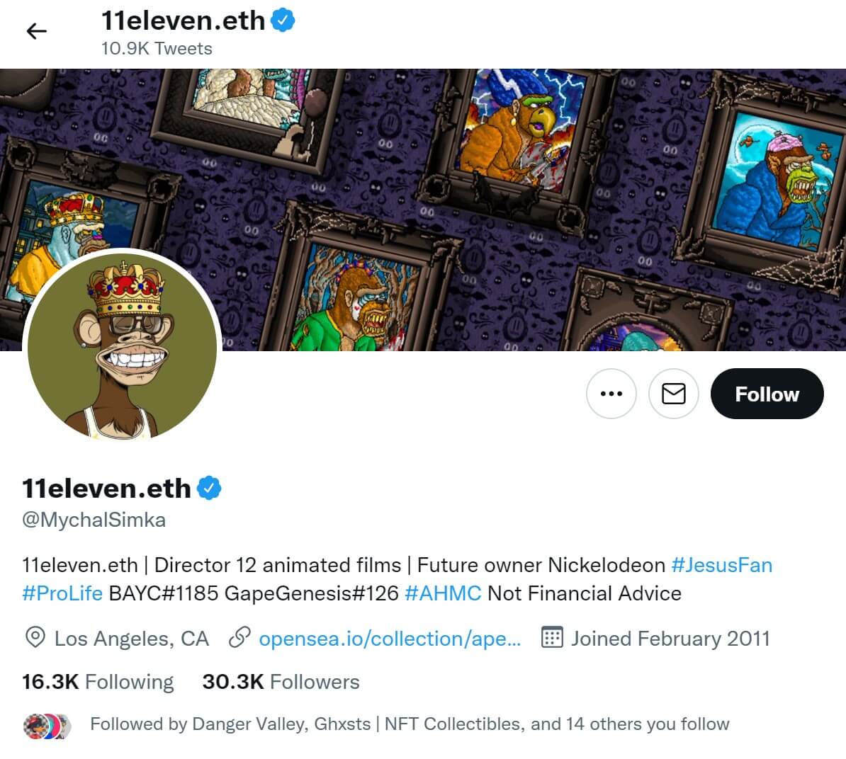 Twitter account NFT collectie Twitter account NFT collectie