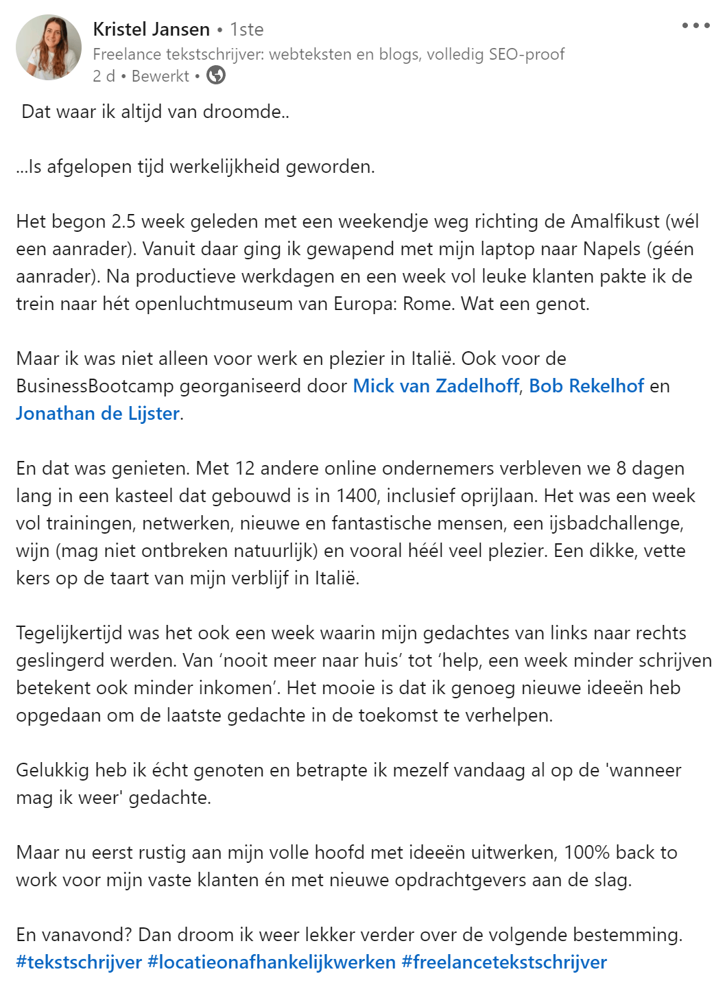 Review Kristel Business Bootcamp Review Kristel Business Bootcamp