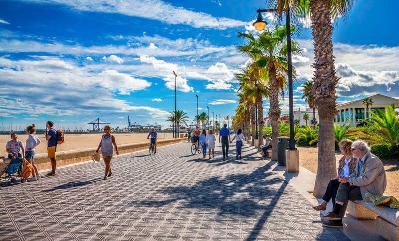 Valencia strand workation