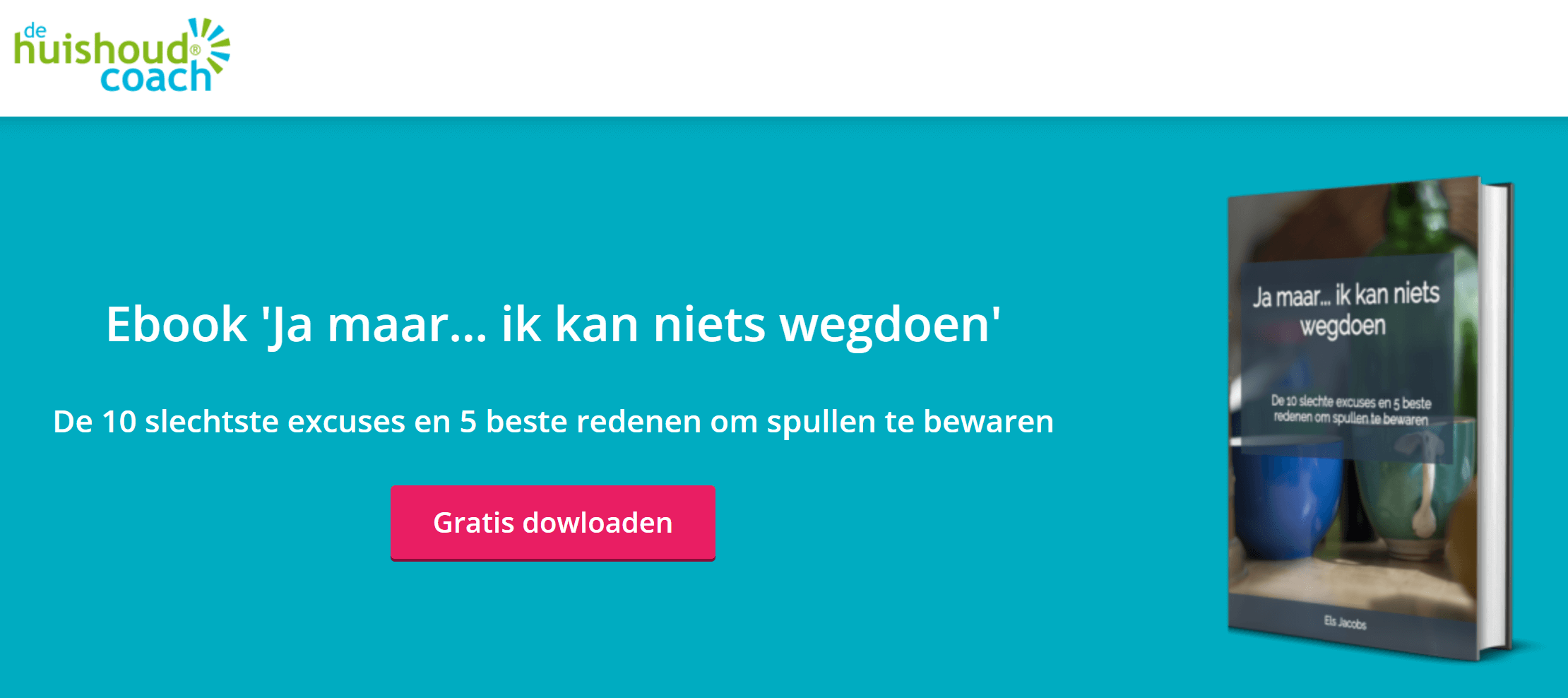 Huis opruimen coach e-book