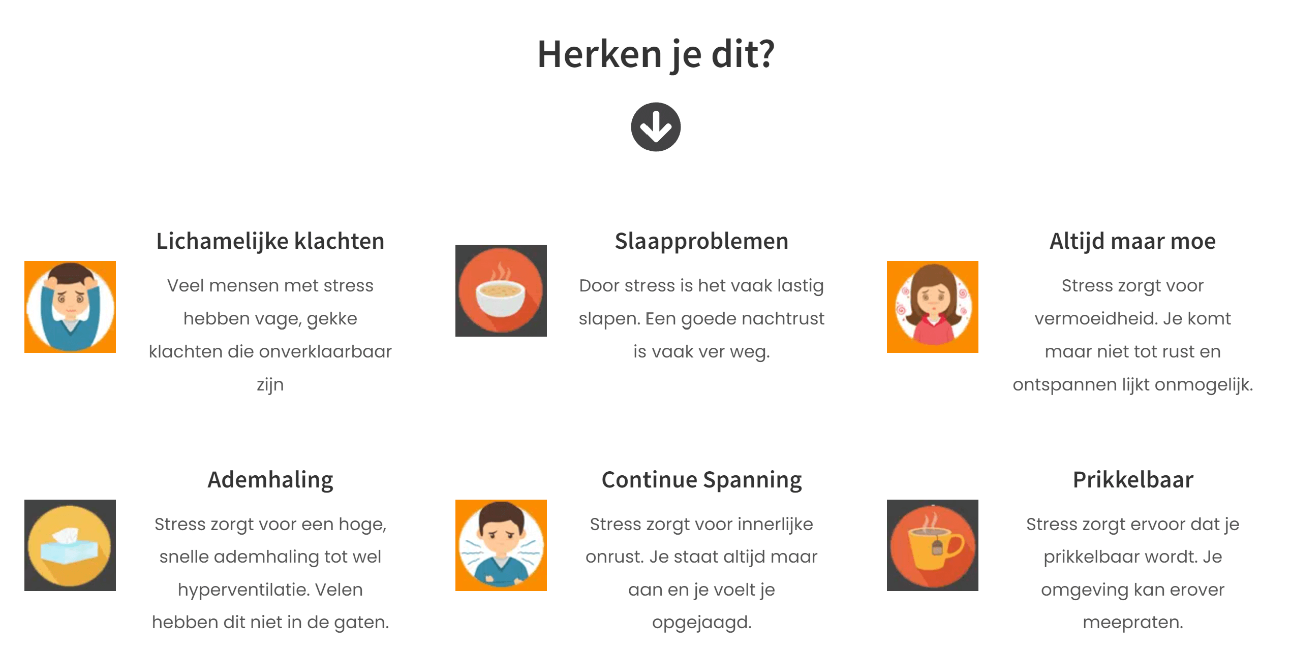 Probleem beschrijving stress coaching