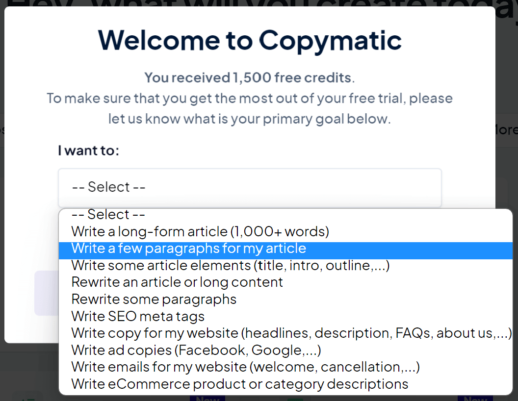 Functies Copymatic