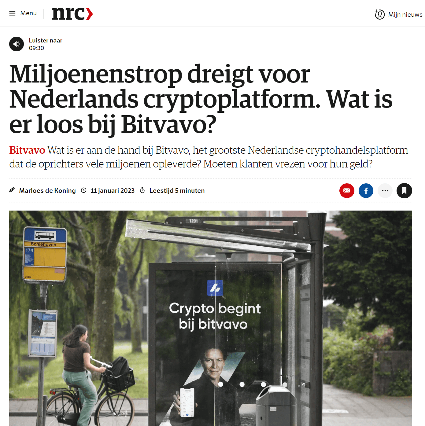 NRC artikel Bitvavo DCG